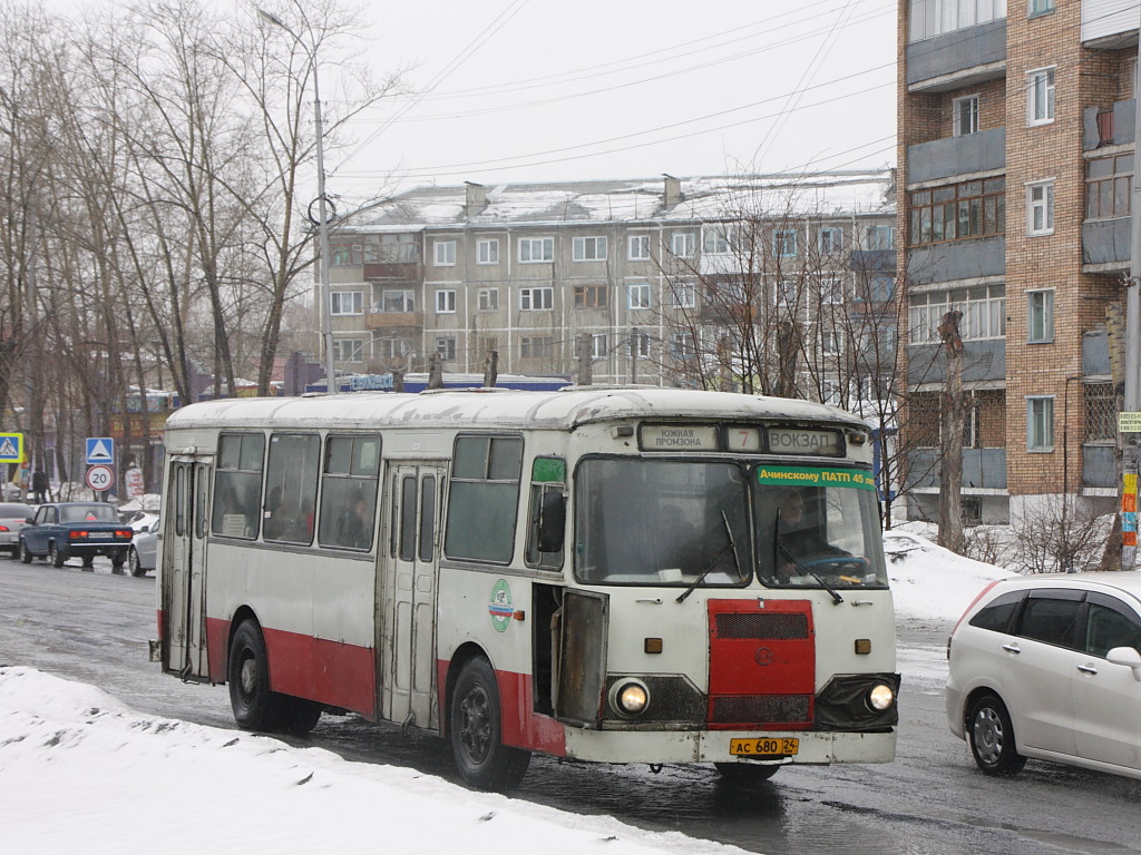 Краснаярскі край, ЛиАЗ-677М № 162