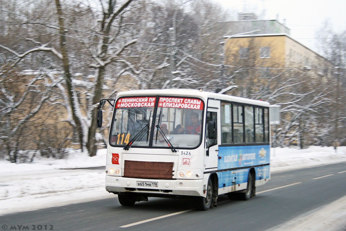 Санкт-Петербург, ПАЗ-320402-05 № n426