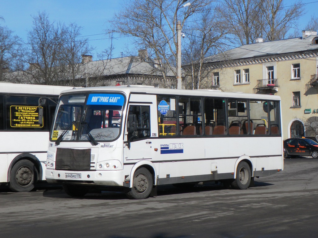 Ленинградская область, ПАЗ-320412-05 № 7791