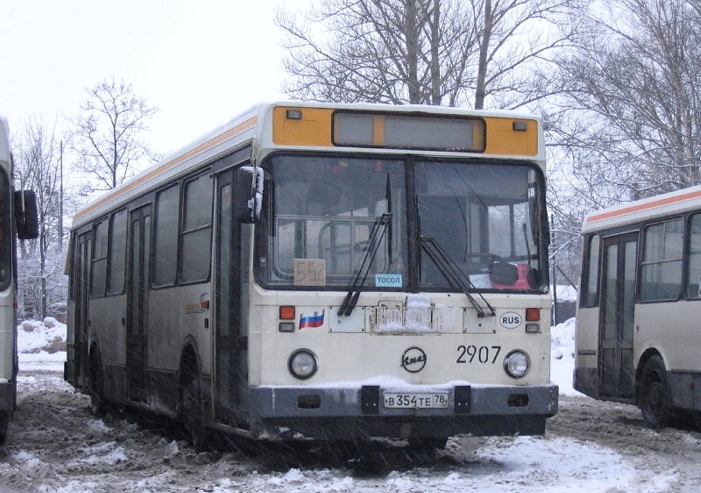 Санкт-Петербург, ЛиАЗ-5256.25 № 2907