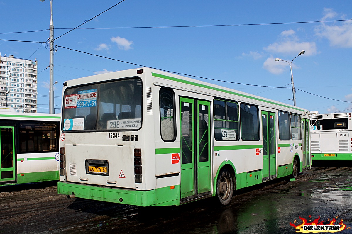 Moskau, LiAZ-5256.25 Nr. 16344