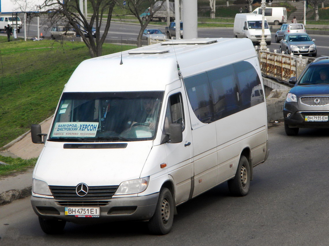 Одесская область, Mercedes-Benz Sprinter W903 308CDI № BH 4751 EI