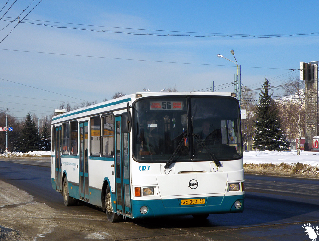 Нижегородская область, ЛиАЗ-5293.00 № 60201