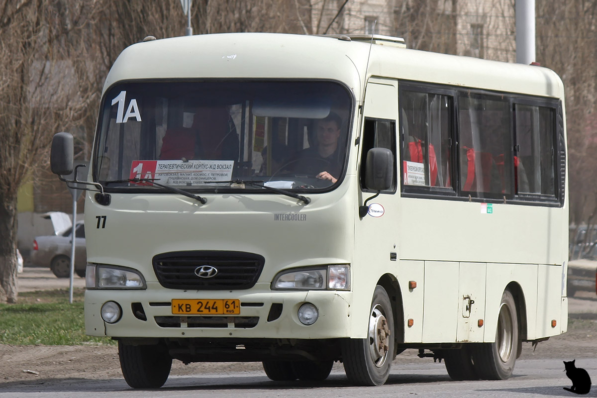 Ростовская область, Hyundai County SWB C08 (РЗГА) № КВ 244 61