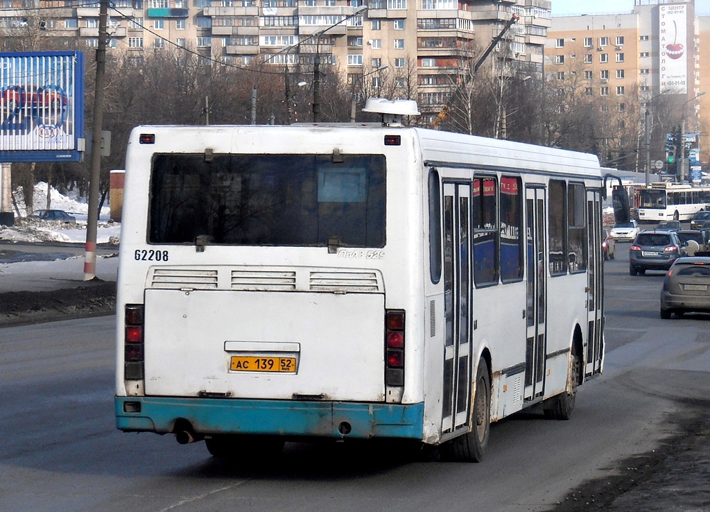 Nizhegorodskaya region, LiAZ-5293.00 № 62208