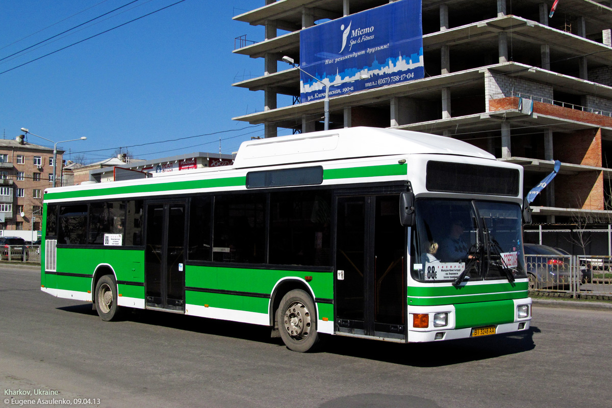 Харьковская область, MAN A15 NL232 CNG № BI 3248 AA