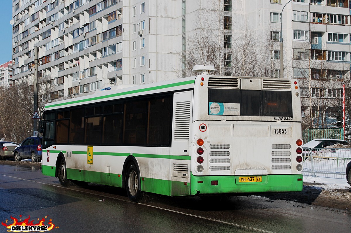 Moskau, LiAZ-5292.21 Nr. 16655