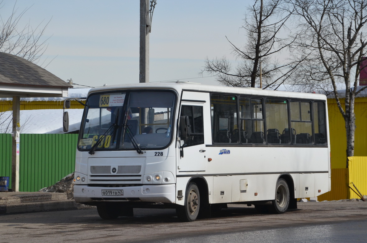 Санкт-Петербург, ПАЗ-320402-05 № 228