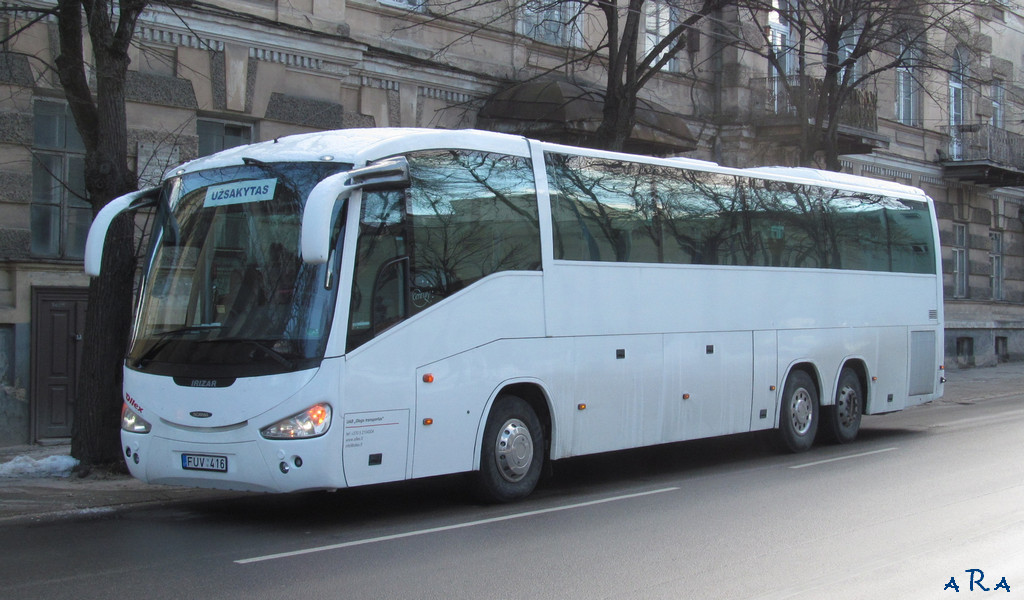 Литва, Irizar New Century 13,7.35 № FUV 416