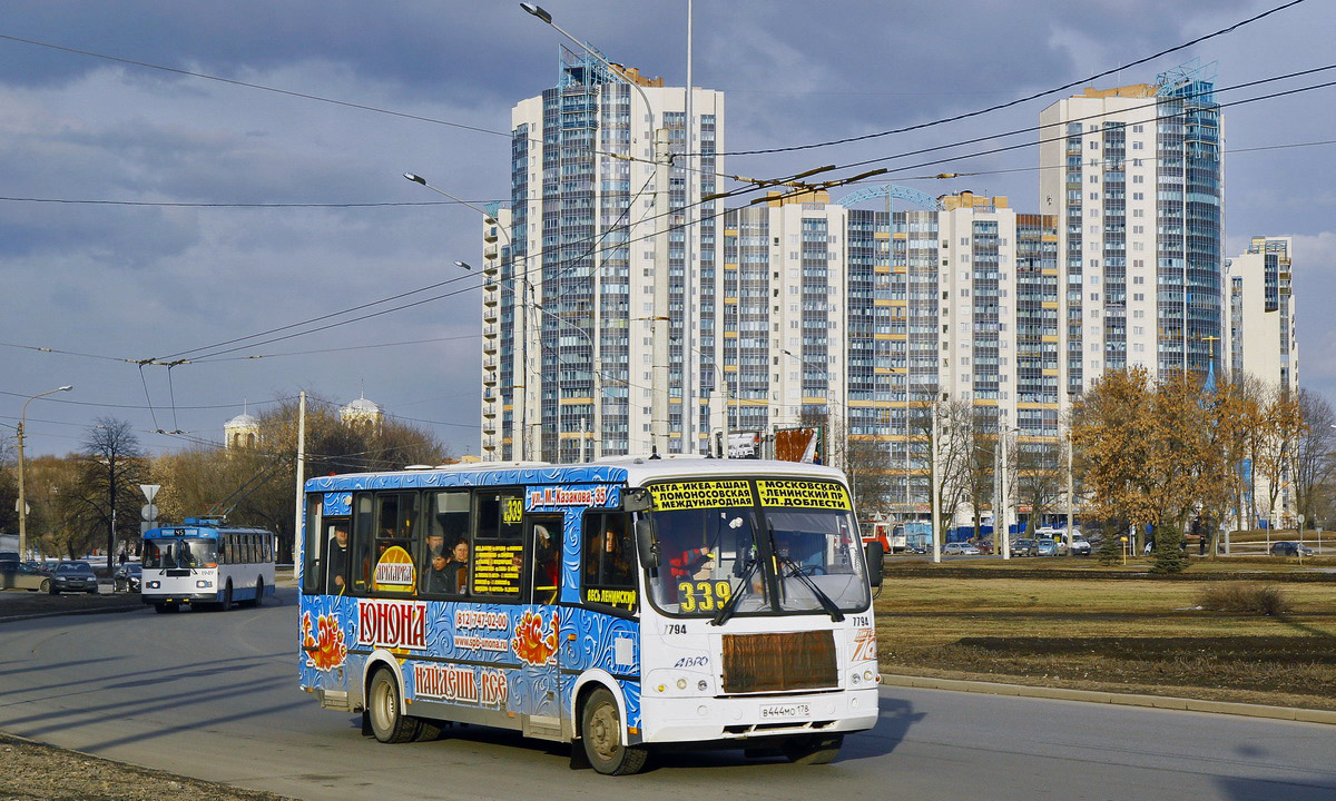 Санкт-Петербург, ПАЗ-320412-05 № 7794