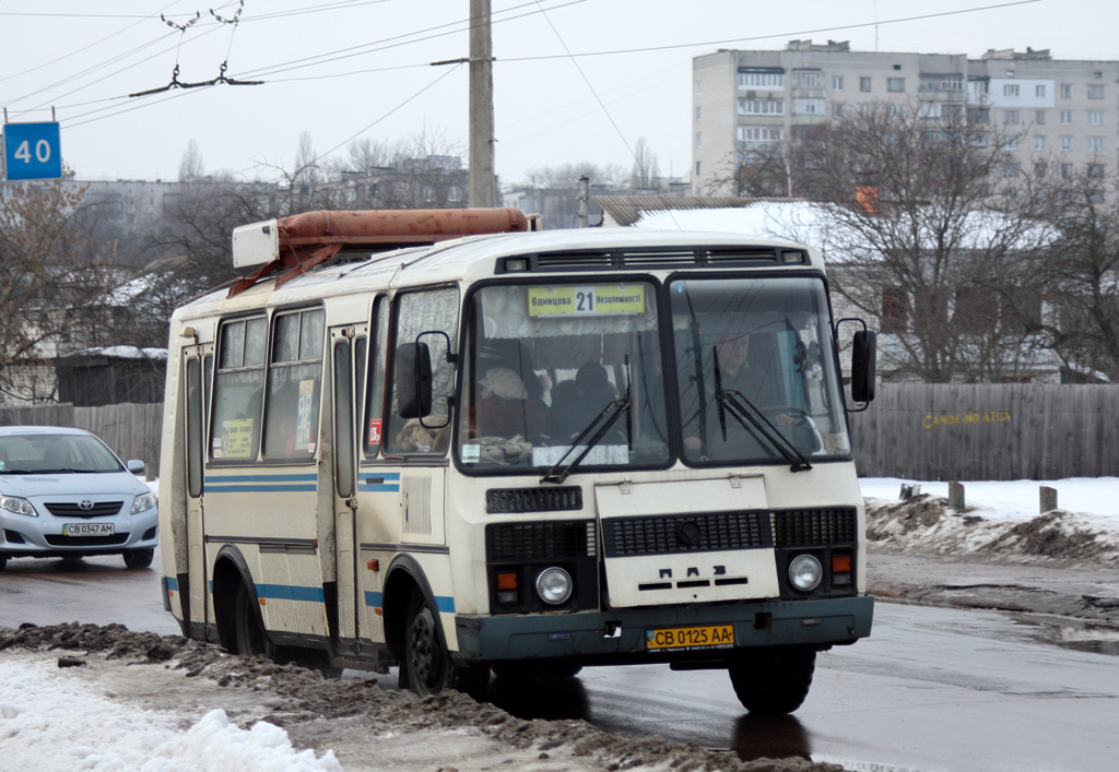 Черниговская область, ПАЗ-32051-110 № CB 0125 AA