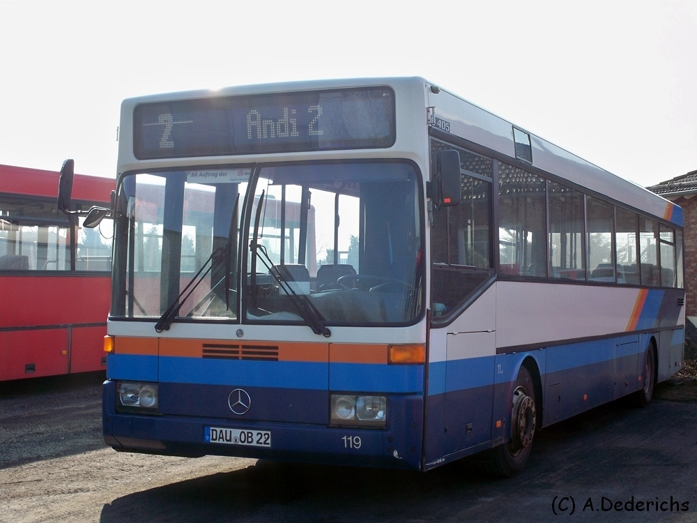 Rhineland-Palatinate, Mercedes-Benz O405 # DAU-OB 22