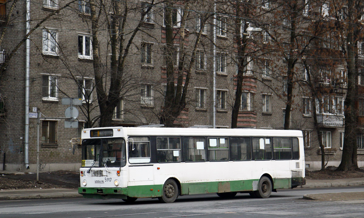 Санкт-Петербург, ЛиАЗ-5256.25 № 5917