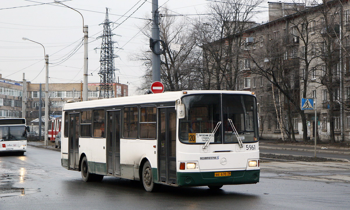 Санкт-Петербург, ЛиАЗ-5256.25 № 5961