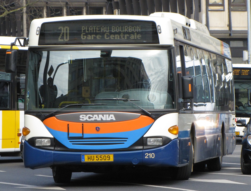 Luxembourg, Scania OmniCity I Nr. 210