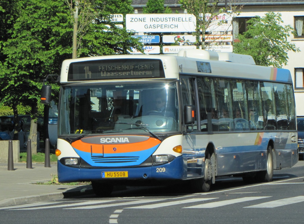 Люксембург, Scania OmniCity I № 209