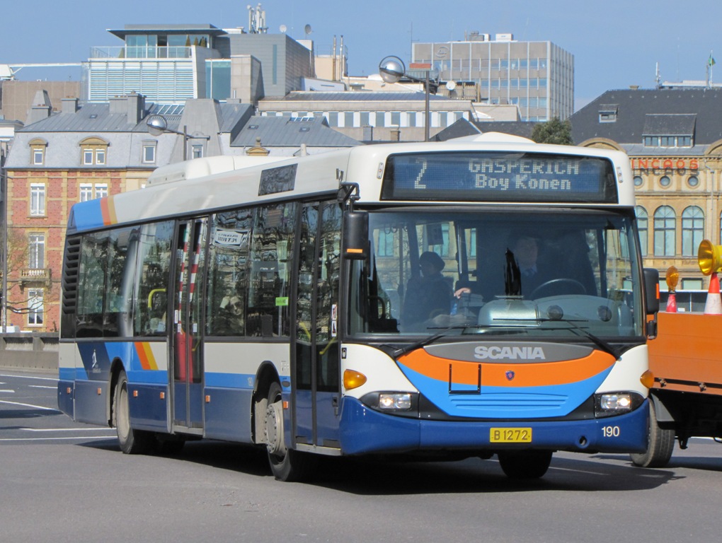 Люксембург, Scania OmniCity I № 190