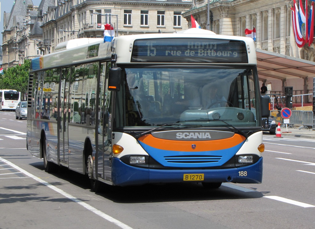 Люксембург, Scania OmniCity I № 188