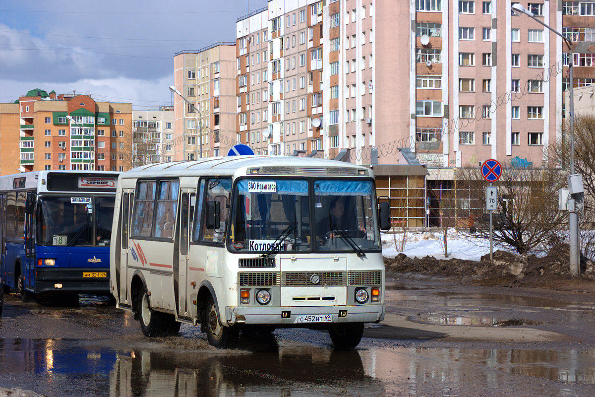 Тверская область, ПАЗ-32054 № С 452 НТ 69