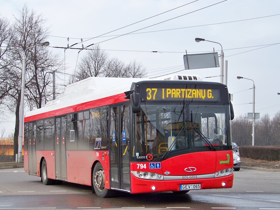 Литва, Solaris Urbino III 12 CNG № 794