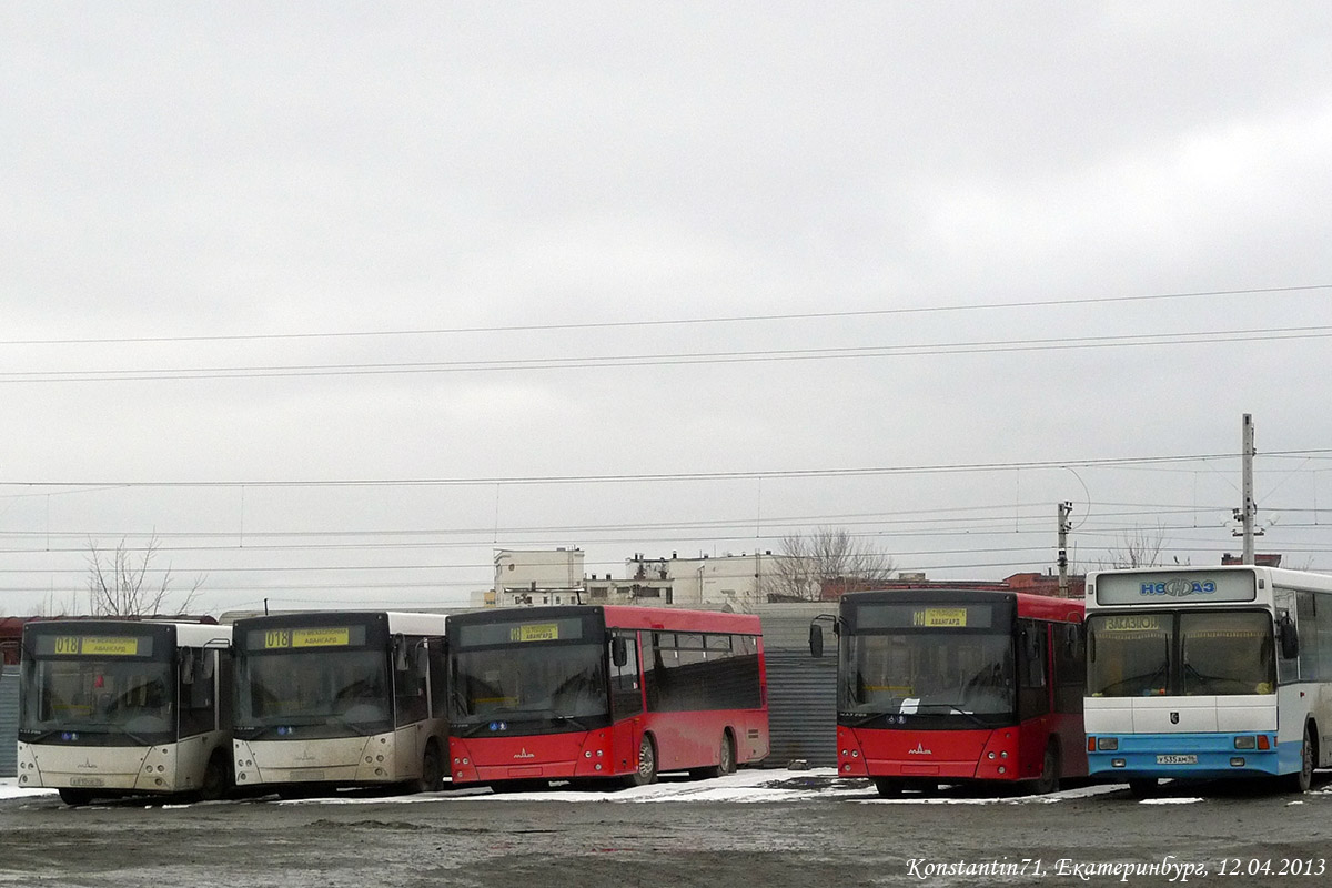 Свердловская область — Новые автобусы