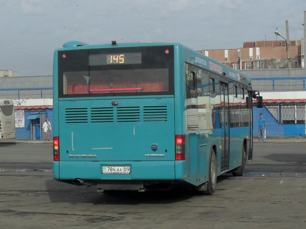 Карагандинская область, Yutong ZK6118HGA № 784 AA 09