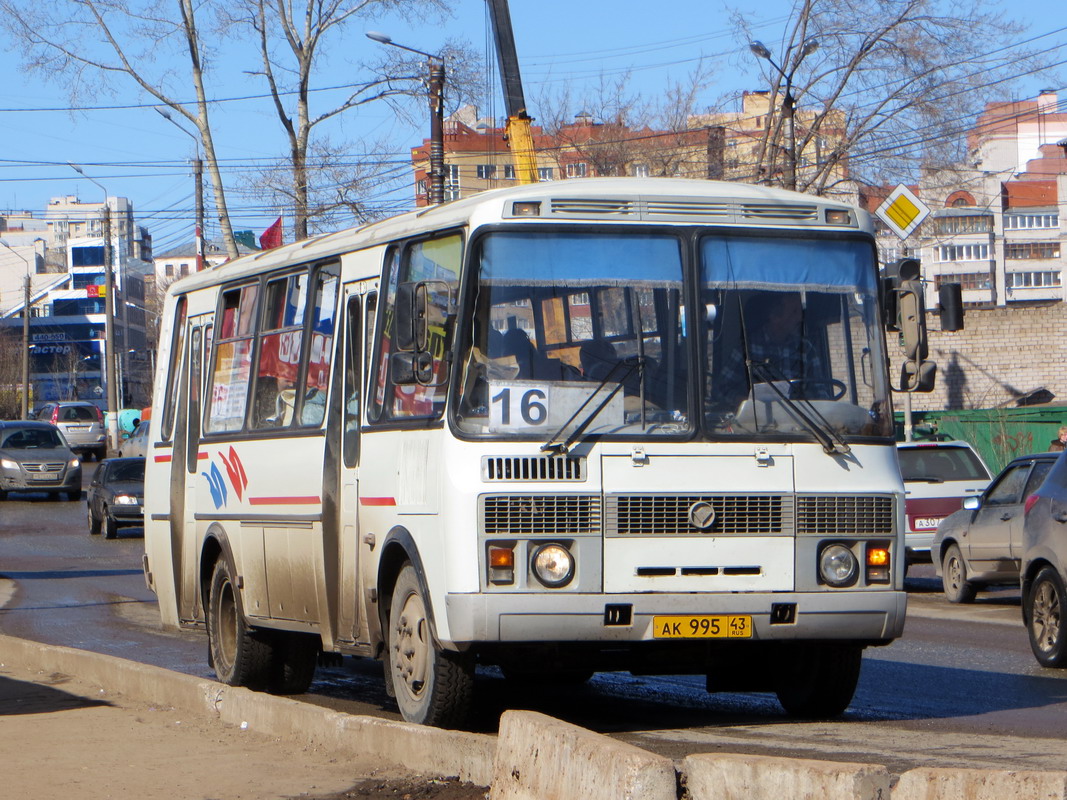 Кировская область, ПАЗ-4234 № АК 995 43