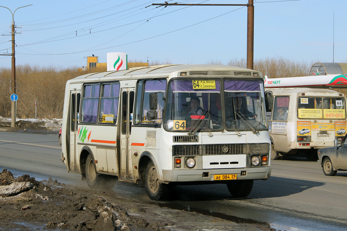 Архангельская область, ПАЗ-32054 № АЕ 084 29