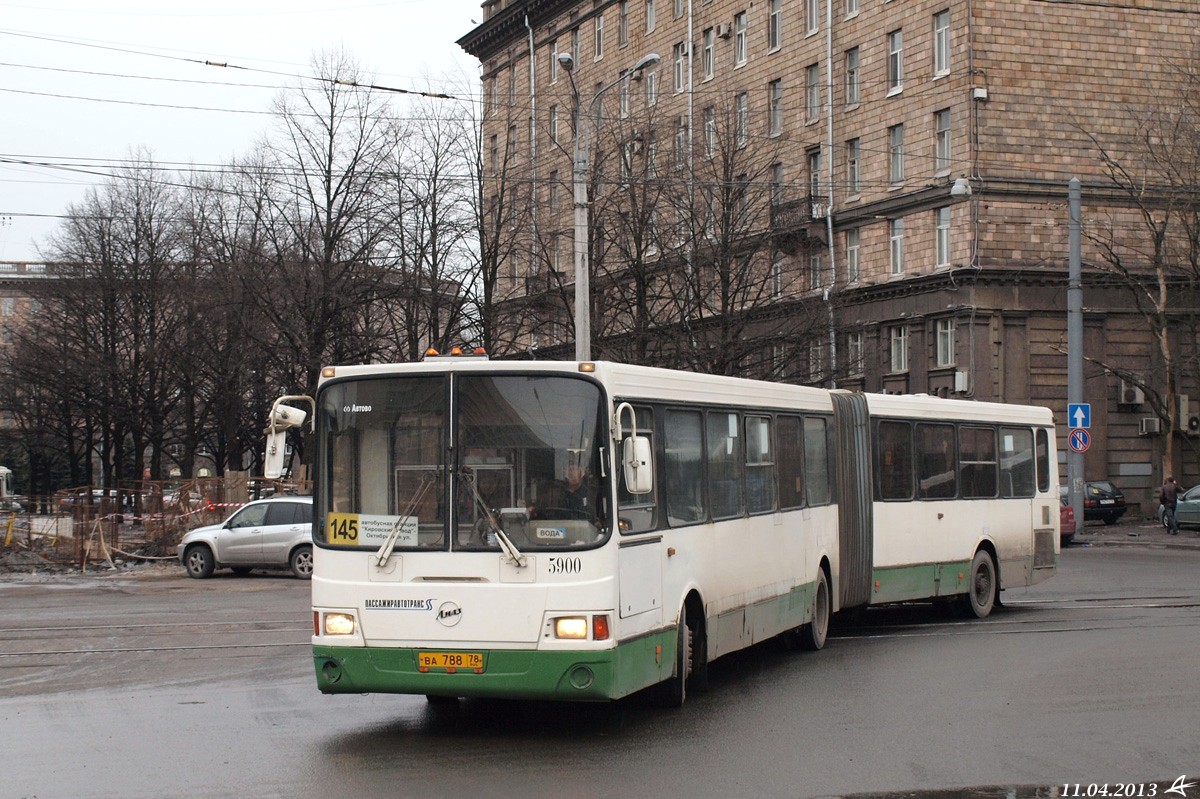 Санкт-Петербург, ЛиАЗ-6212.00 № 5900