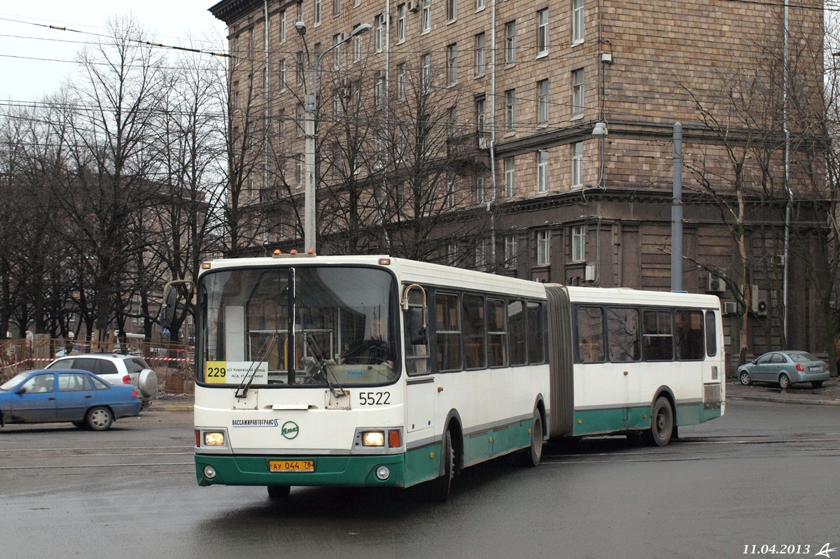 Санкт-Петербург, ЛиАЗ-6212.00 № 5522