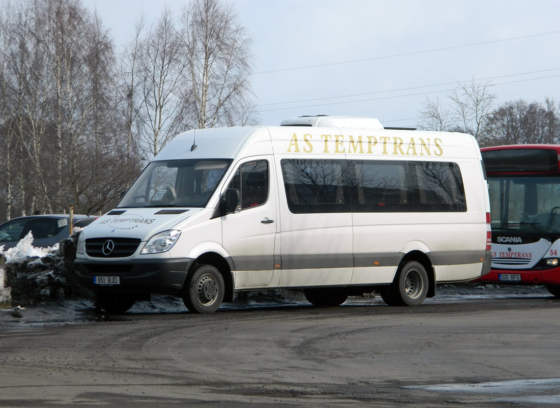 Эстония, Mercedes-Benz Sprinter W906 516CDI № 651 BJD