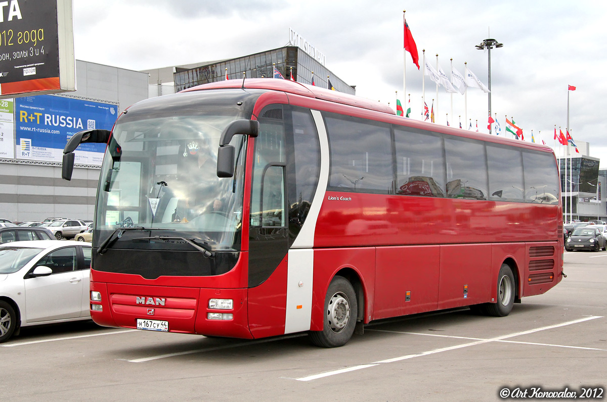 Костромская область, MAN R07 Lion's Coach RHC444 № Н 167 СУ 44