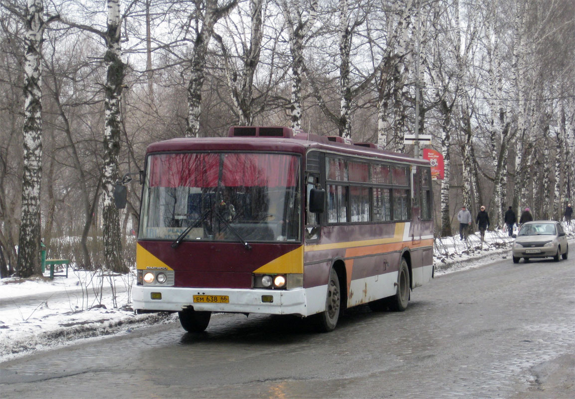 Свердловская область, Kia AM937 (Daewoo New BS106F) № 638