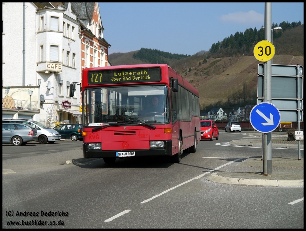 Rhineland-Palatinate, Mercedes-Benz O405N2 Nr MYK-W 1008