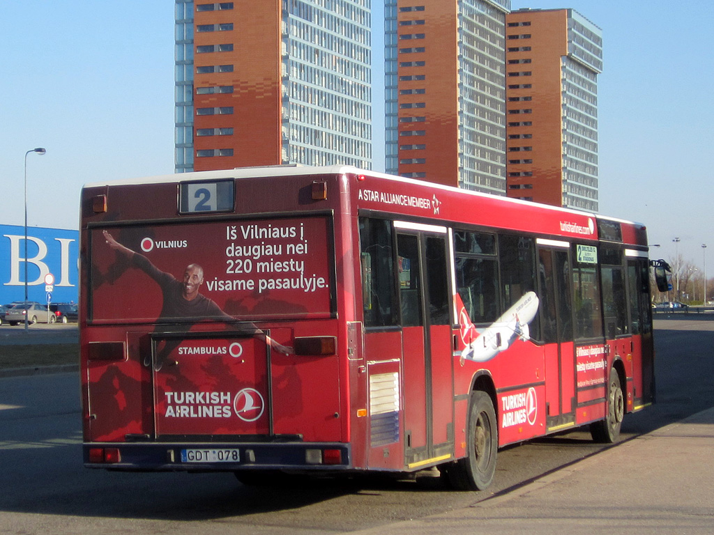 Литва, Mercedes-Benz O405N2 (France) № GDT 078