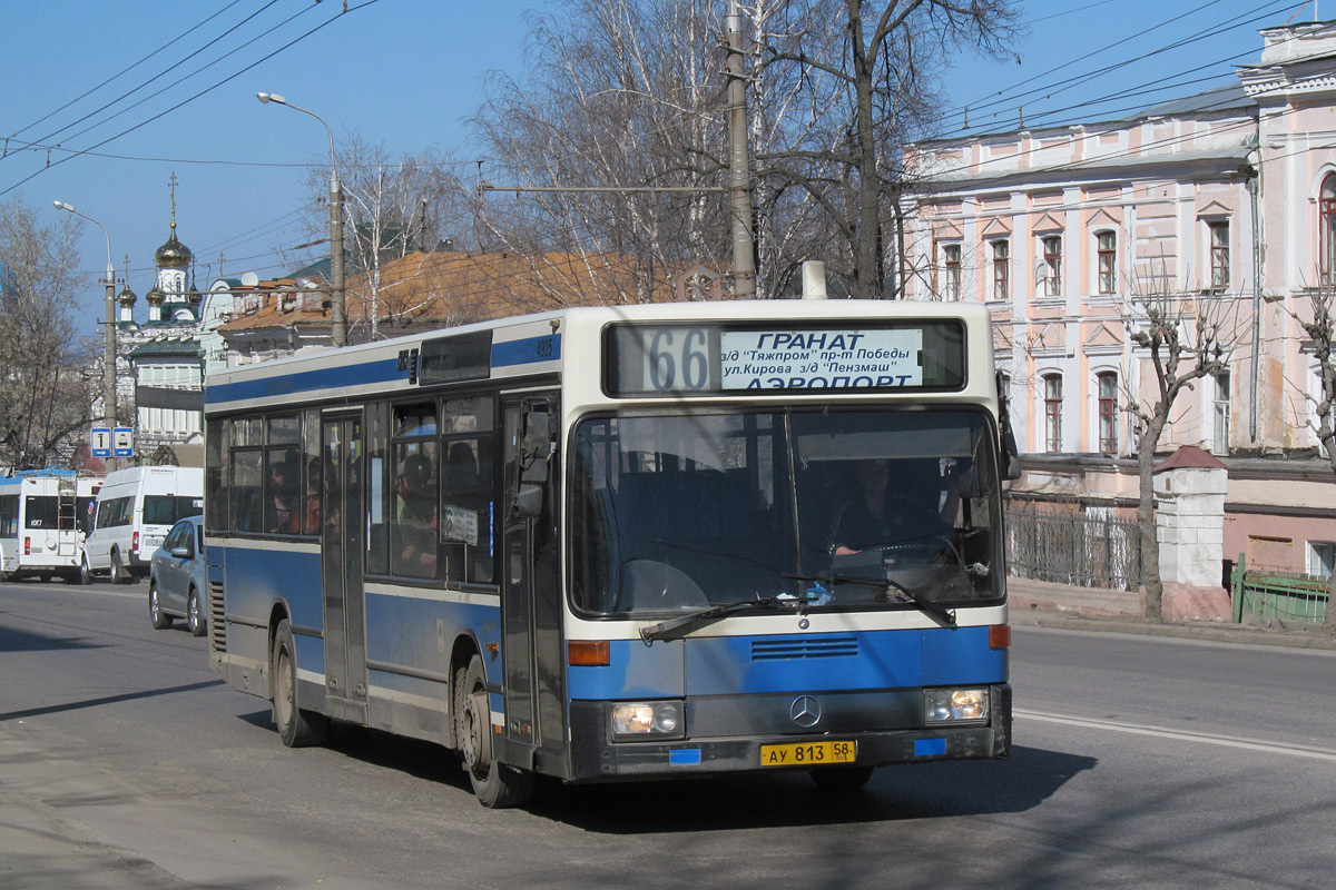 Пензенская область, Mercedes-Benz O405N № АУ 813 58