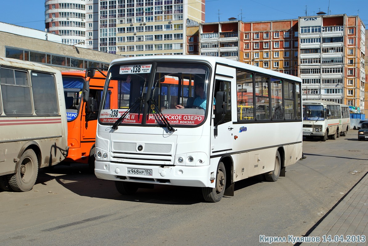 Нижегородская область, ПАЗ-320402-05 № К 968 НР 152