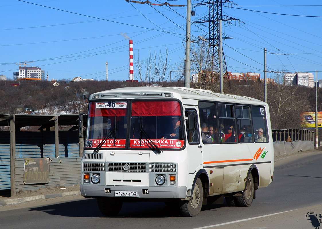 Нижегородская область, ПАЗ-32054 № М 126 АН 152