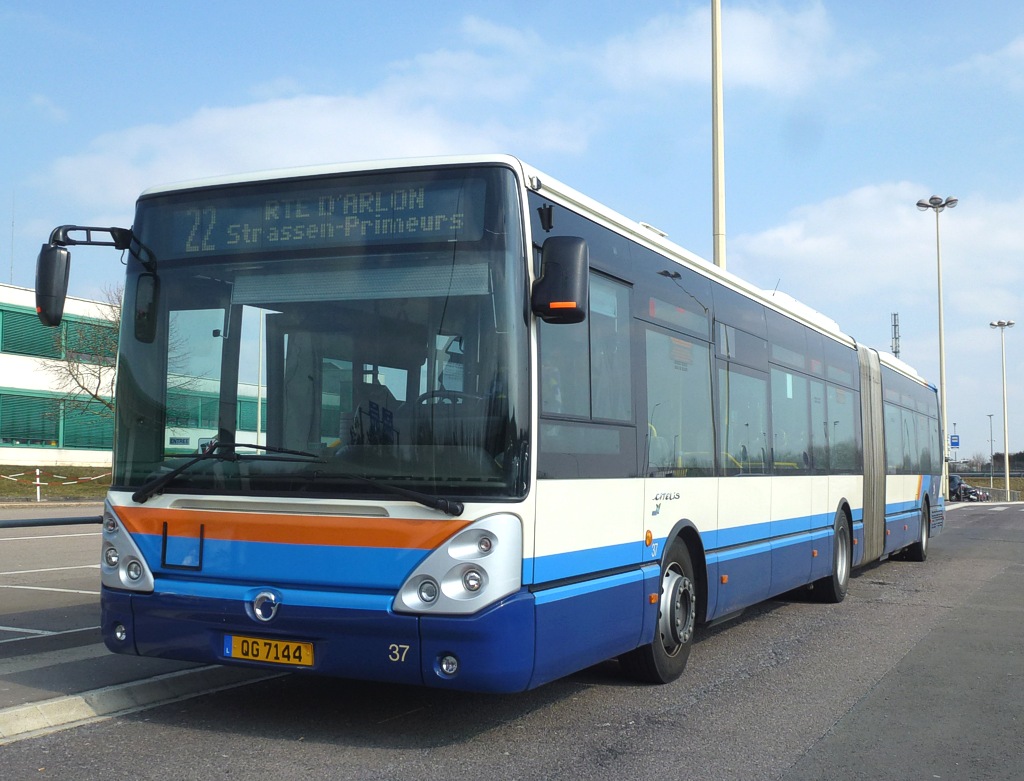 Люксембург, Irisbus Citelis 18M № 37