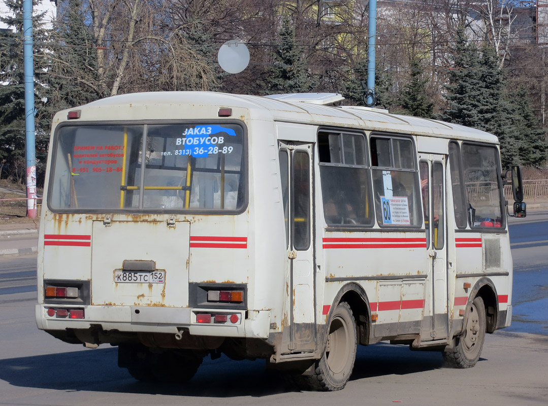 Нижегородская область, ПАЗ-32054 № К 885 ТС 152