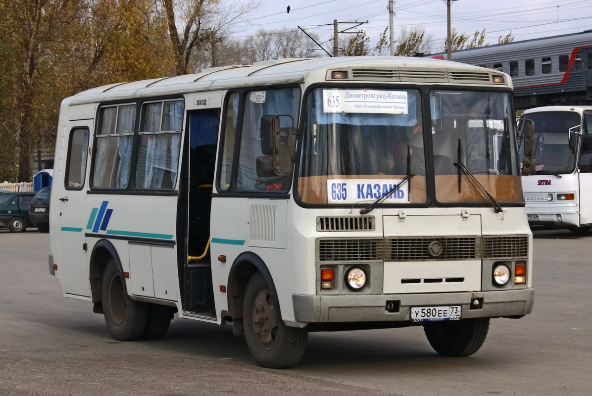 Ульяновская область, ПАЗ-32053 № У 580 ЕЕ 73 — Фото — Автобусный транспорт