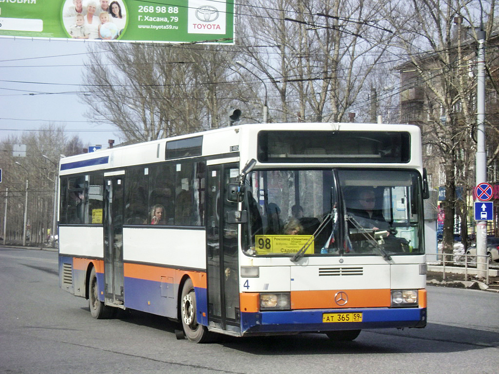 Пермский край, Mercedes-Benz O405 № АТ 365 59