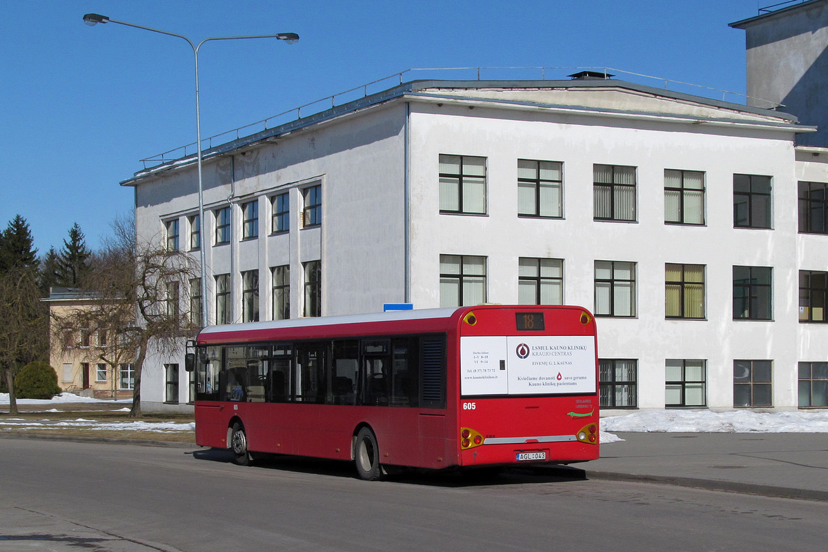 Литва, Solaris Urbino II 12 № 605