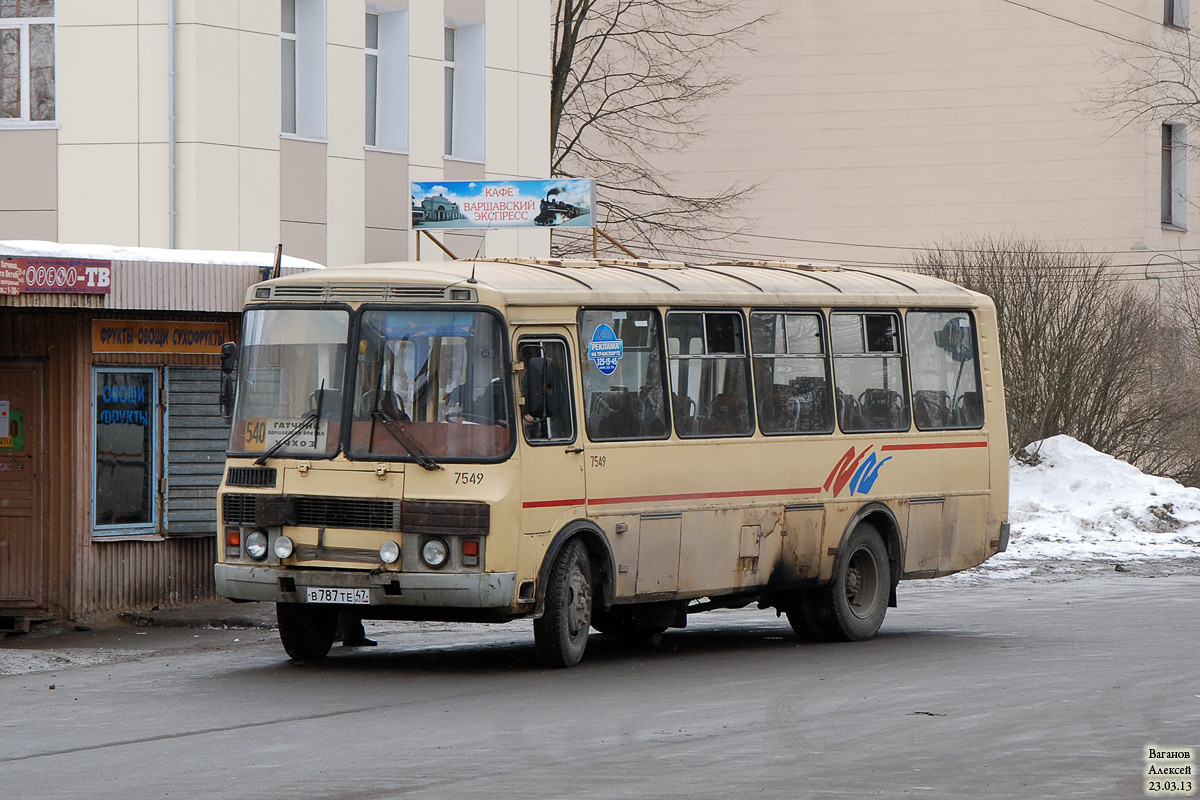 Ленинградская область, ПАЗ-4234 № 7549