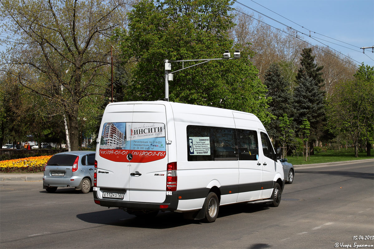 Краснодарский край, Луидор-22360C (MB Sprinter) № Е 112 КО 123