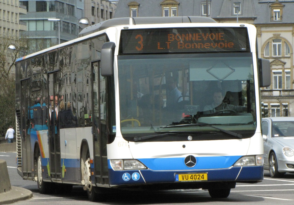 Люксембург, Mercedes-Benz O530 Citaro facelift № 671