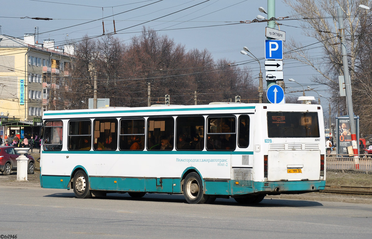 Нижегородская область, ЛиАЗ-5293.00 № 62215