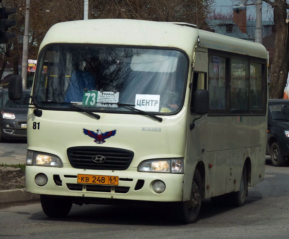 Ростовская область, Hyundai County SWB C08 (РЗГА) № 81