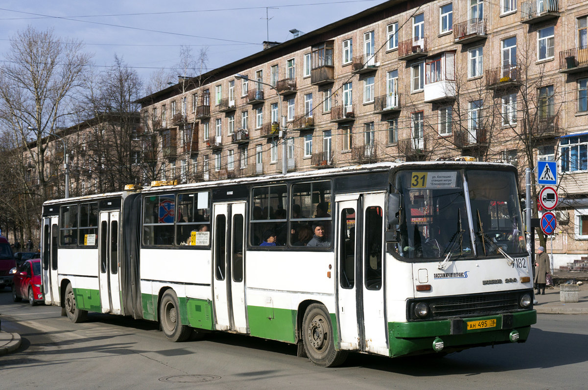 Санкт-Петербург, Ikarus 280.33O № 7182