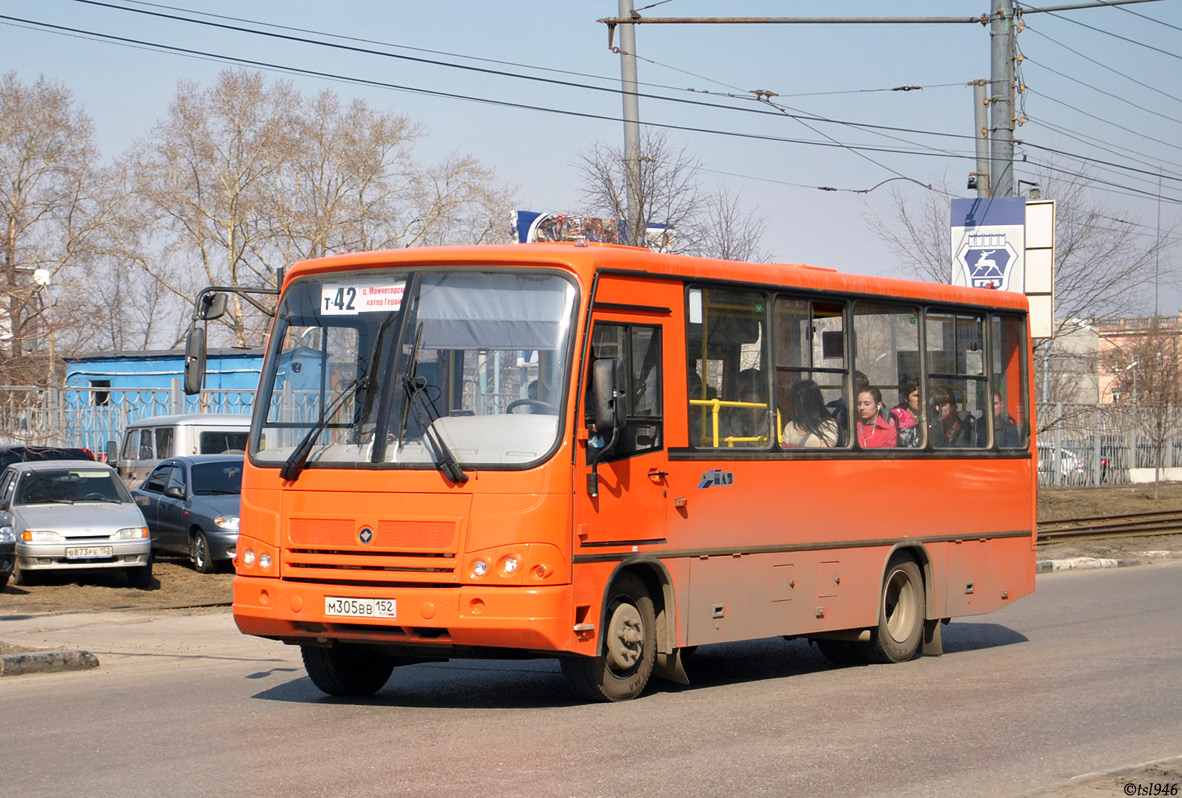 Нижегородская область, ПАЗ-320402-05 № М 305 ВВ 152